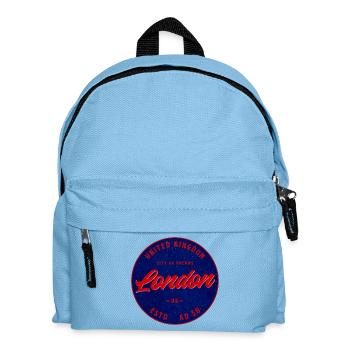 London England UK - Kinder Rucksack - Hellblau - Vorne