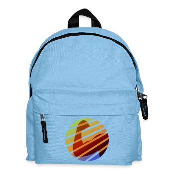 Invincible - Muscles - strong - colorful - Kids' Backpack - light blue - Front