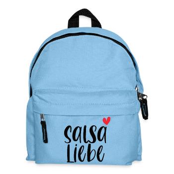 Salsa Liebe! Tänzerin Tänzer tanzen Geschenk - Kinder Rucksack - Hellblau - Vorne