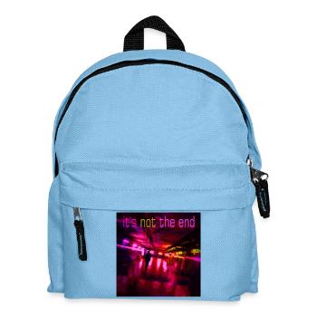 Neon Trail of the Night - Kids' Backpack - light blue - Front
