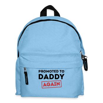 Family Happiness Parents Papa Statement Pregnant Baby - Kids' Backpack - light blue - Front