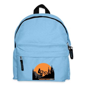 Mountainbike - Kinder Rucksack - Hellblau - Vorne