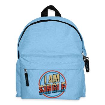 Je suis célibataire - Sac à dos Enfant - bleu clair - Devant