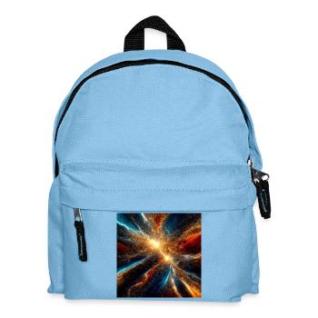 Couleurs de l’Explosion Cosmique - Sac à dos Enfant - bleu clair - Devant