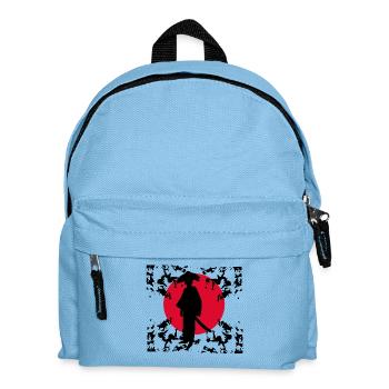 Japan Manga Anime Japanisch Zeichentrick Cosplay - Kinder Rucksack - Hellblau - Vorne