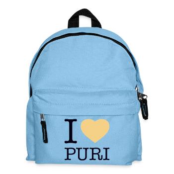 J’ADORE PURI - Sac à dos Enfant - bleu clair - Devant