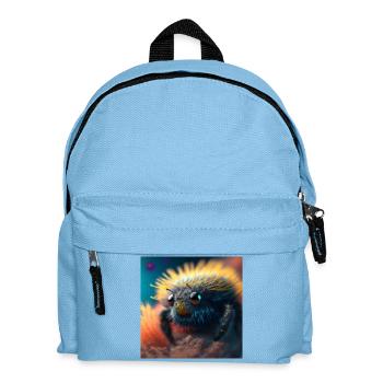 Foto Makro Kreatur 05 - Kinder Rucksack - Hellblau - Vorne