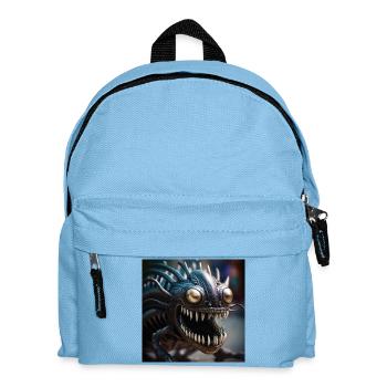 Foto Makro Kreatur 11 - Kinder Rucksack - Hellblau - Vorne