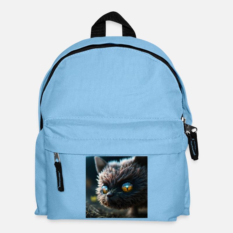 Photo macro creature 09 - Kids' Backpack - light blue
