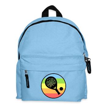 Racket Padel Tournament Balls Padel Tennis - Kids' Backpack - light blue - Front