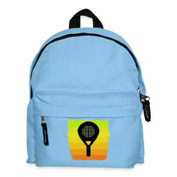 Setback Padel Player Fans Racket Leisure - Kids' Backpack - light blue - Front