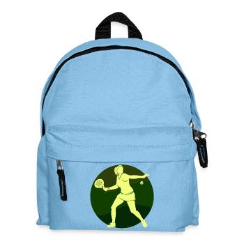 Butterfly Ball Padel Player Training Racket Ball - Sac à dos Enfant - bleu clair - Devant