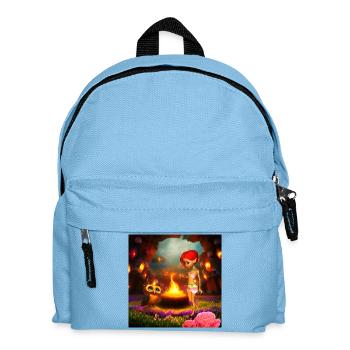 The Amazing Adventures of the Fairy and the Owl of - Kids' Backpack - light blue - Front