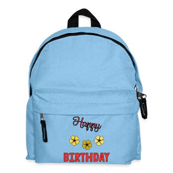 ALLES GUTE ZUM GEBURTSTAG!. ALLES GUTE ZUM GEBURTSTAG!. JAHRESTAG. - Kinder Rucksack - Hellblau - Vorne