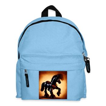 Heavy Metal - Kids' Backpack - light blue - Front