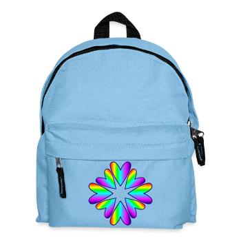MOTHER's DAY. HAPPY MOTHER'S DAY. MOM. I LOVE YOU - Kids' Backpack - light blue - Front