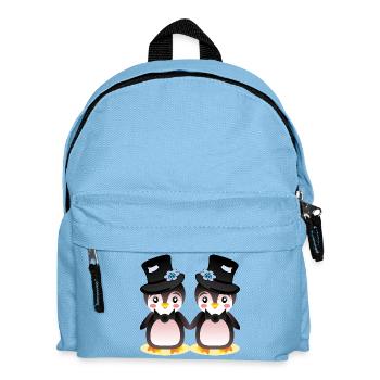 LGBTQIA+ PRIDE - BRÄUTIGAM - Kinder Rucksack - Hellblau - Vorne