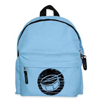 Kleine Trommel - Kinder Rucksack - Hellblau - Vorne