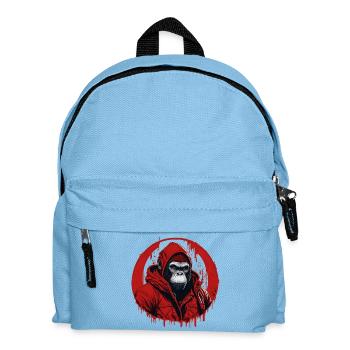 Gorilla Street Style - Kids' Backpack - light blue - Front