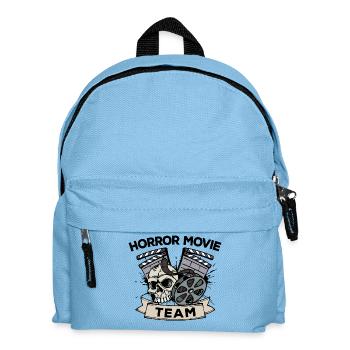Theater Movies Team Spruch Filme Kino Nacht Serien - Kinder Rucksack - Hellblau - Vorne