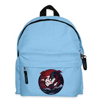 Eternal dragon - Kids' Backpack - light blue - Front