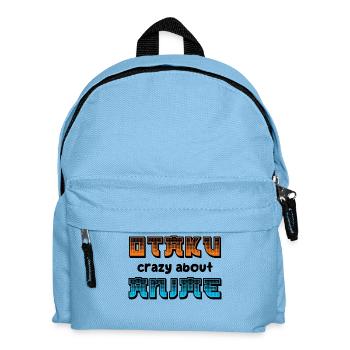 Otaku Statement Manga Comic Trickfilm Japanisch - Kinder Rucksack - Hellblau - Vorne