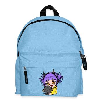 Mangastyle Anime Comic Manga Japan Animation - Kids' Backpack - light blue - Front
