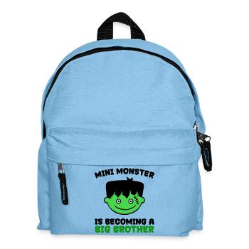 Siblings Statement Bro Proud Big Brother - Kids' Backpack - light blue - Front