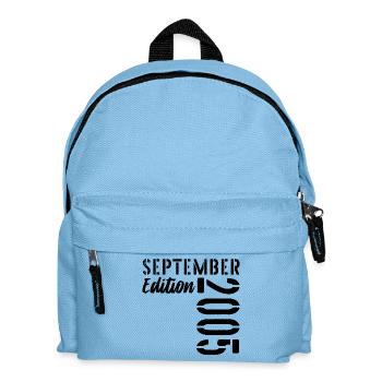 21ST BIRTHDAY SEPTEMBER 2005 - 21 years old - Kids' Backpack - light blue - Front