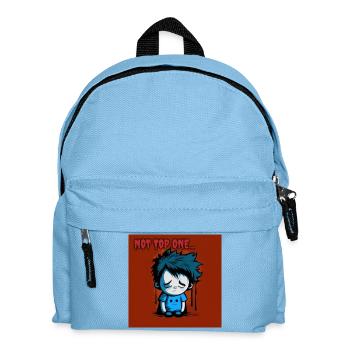 Geek - Nicht top 01 - Kinder Rucksack - Hellblau - Vorne