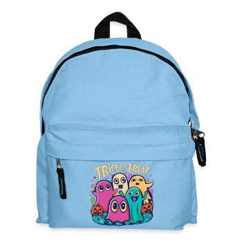 Gespenster - Kinder Rucksack - Hellblau - Vorne