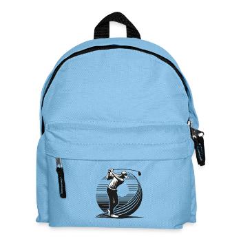 Golfer - Kids' Backpack - light blue - Front