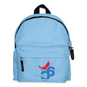 Alpes-Maritimes - Kinder Rucksack - Hellblau - Vorne