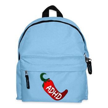 NEUORDIVERSITY ADHD PEPERONI - Kids' Backpack - light blue - Front