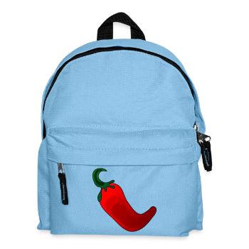 Peperoni Gewürzpaprika - Kochen - Kinder Rucksack - Hellblau - Vorne