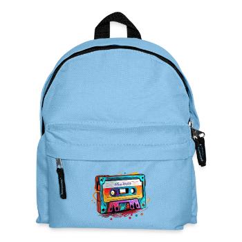Mixtape - Kids' Backpack - light blue - Front