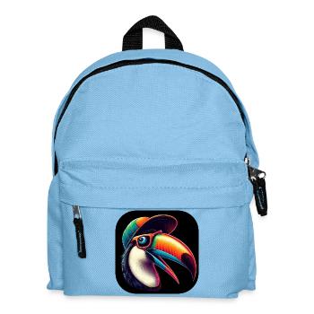 Toucan Beak Cap Sunglasses - Kids' Backpack - light blue - Front