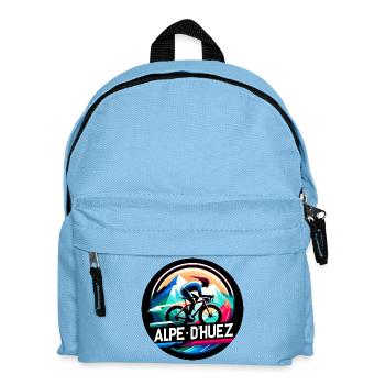 L’Alpe d’Huez, ascension mythique pour les passionnés - Sac à dos Enfant - bleu clair - Devant