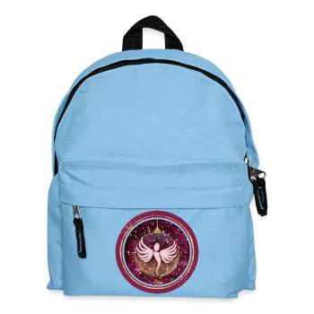 Weihnachtskugel Engel - Sonja Ariel von Staden - Kinder Rucksack - Hellblau - Vorne