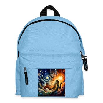 Starry Sky - Kids' Backpack - light blue - Front