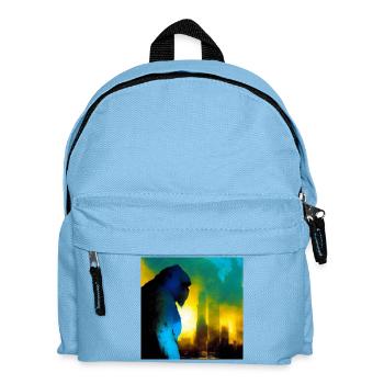 Gorille 01 - Sac à dos Enfant - bleu clair - Devant