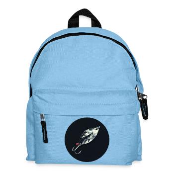 Blinker Köder Diamond Lure Emblem - Kinder Rucksack - Hellblau - Vorne