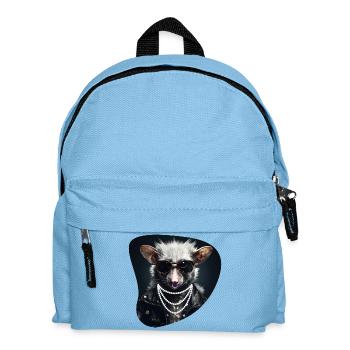 Hartgestein-Opossum - Kinder Rucksack - Hellblau - Vorne