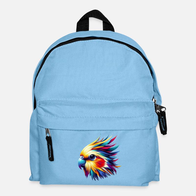 Calopsitte (16) - Sac à dos Enfant - bleu clair