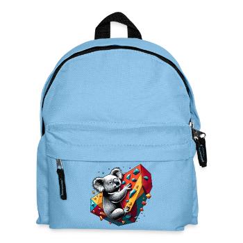 Bouldering Koala cadeau - Sac à dos Enfant - bleu clair - Devant