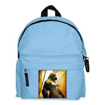 Gorilla 03 - K - Kids' Backpack - light blue - Front