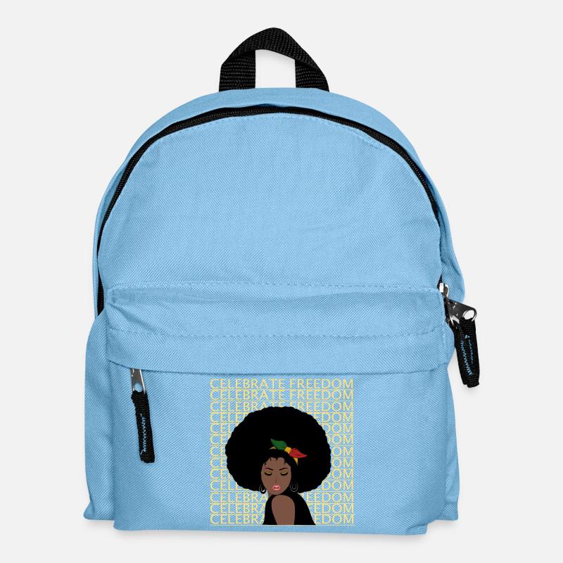 Juneteenth Freiheitstag - Kinder Rucksack - Hellblau