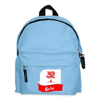 Gers - Kinder Rucksack - Hellblau - Vorne