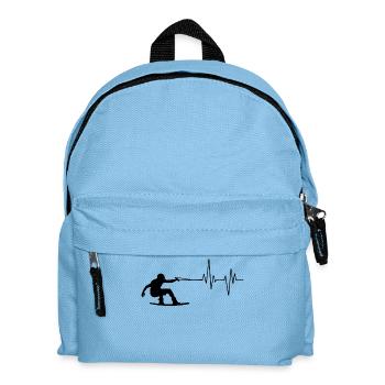 Wassersport Wakesurfen Surfbrett Stunt Wakeboard - Kinder Rucksack - Hellblau - Vorne