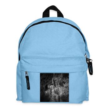 Gorges de Partnach Garmisch-Partenkirchen Bavière Poster - Sac à dos Enfant - bleu clair - Devant